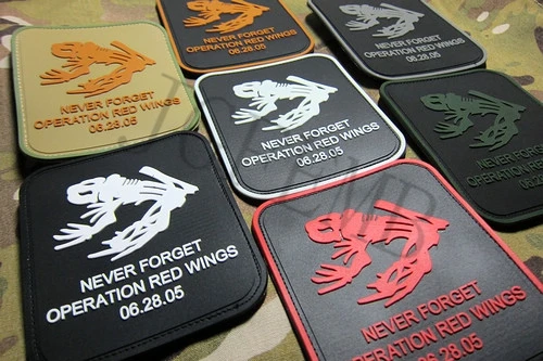 DEVGRU Seal Skull Frog Operation Red Wings Never Forget Morale 3D PVC Patch Badges Black Green Grey Tan Luminous | Дом и сад