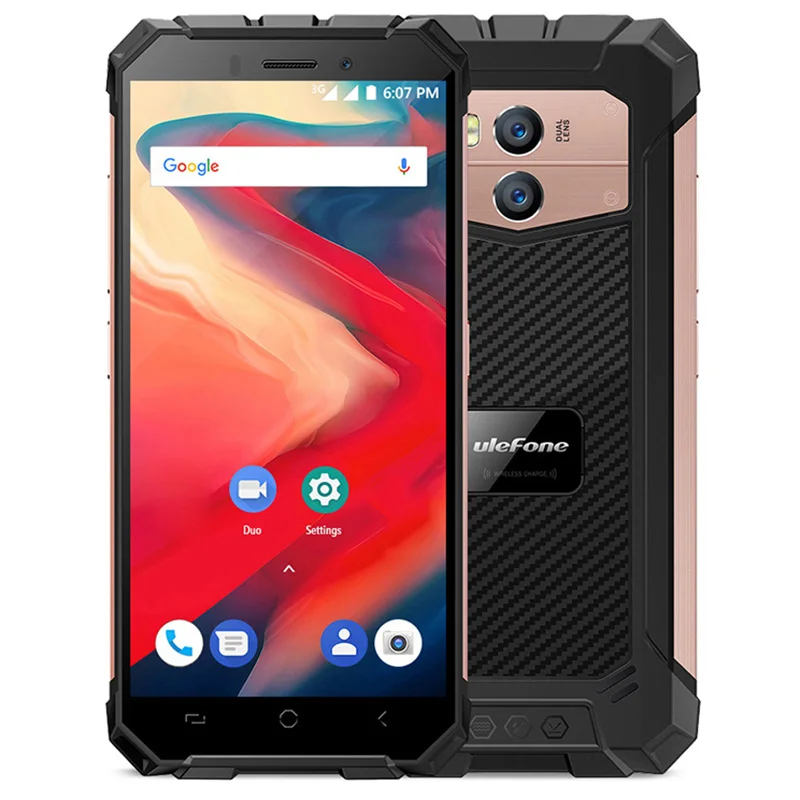 Ulefone Armor X2 3g смартфон 5 дюймов Android 8 1 MT6580 четырехъядерный 1. 3G Гц 2 Гб ОЗУ 16 ПЗУ 13 0 МП +