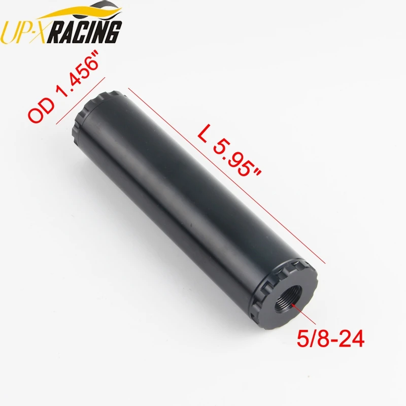 5-8-24 black 1/2-28 5/8-24 алюминиевый топливный фильтр для NAPA 4003 WIX 24003 OD 1,45" L 5,91" QT-4003 - Цвет: 5-8-24 black
