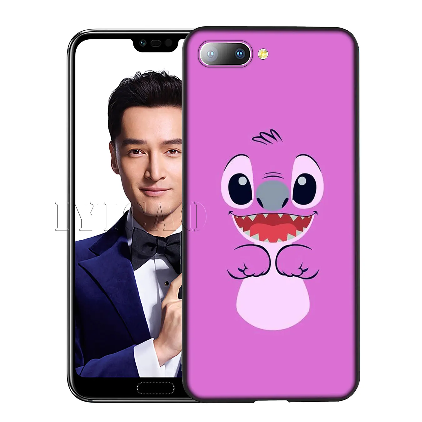 IYICAO cute cartoon Lilo Stitch 11111 Silicone Soft Case for Huawei Y7 Y6 Prime Y9 2018 Honor 8C 8X 8 9 10 Lite 6A 7C 7X 7A Pro |