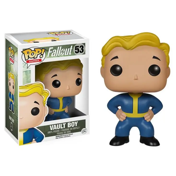 Funko Pop аниме Fallout 4 Коллекционная модель игрушки ПВХ экшн фигурка из фильма для