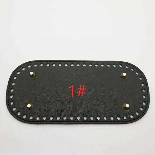 3 шт. ручной работы DIY 22,3 см прямоугольная заклепка сменная сумка лоток Нижняя аксессуары для вязания - Цвет: 1
