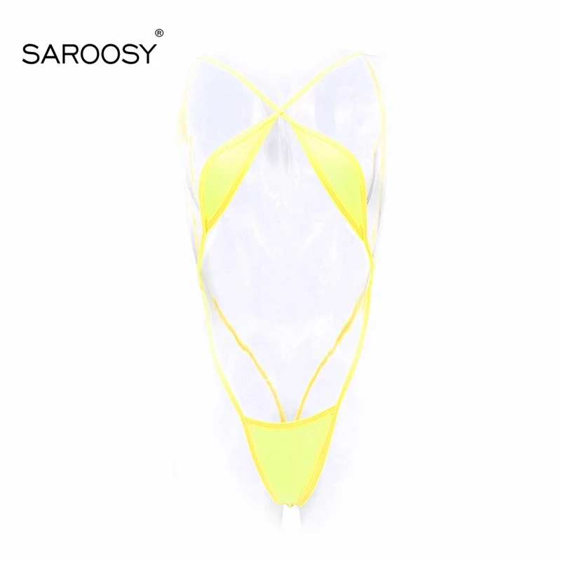SAROOSY 2017 Новый топ размера плюс Сексуальный Тедди для женщин прозрачный открытый