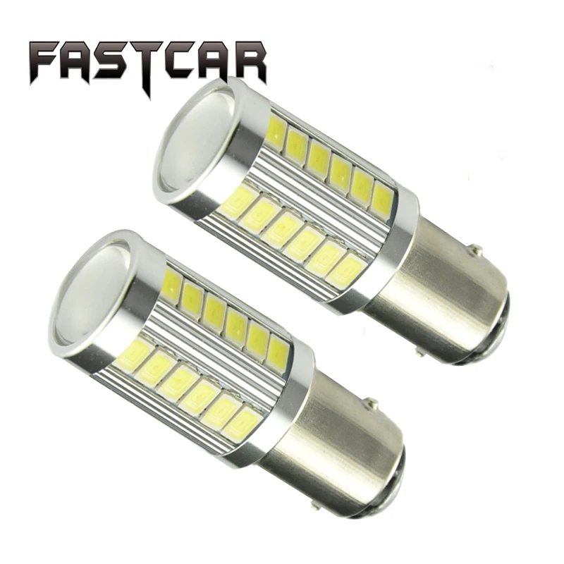 2 шт./лот S25 P21/5 Вт 1157 BAY15D BAZ15D 5630 33 SMD 5730 светодио дный автомобилей тормозные задние