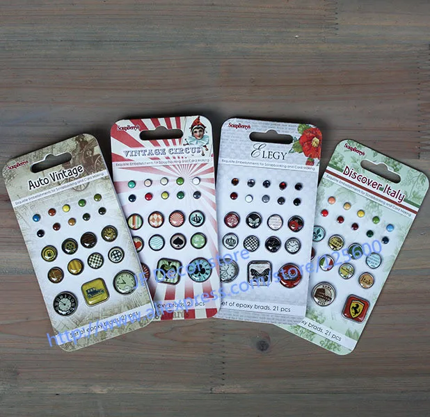 DIY Скрапбукинг ручной работы фотоальбом карты декоративные ногтей два Средства