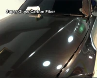 super gloss 5d carbon fiber vinyl wrap for car vinyl film vehicle decal laptop skin phone cover motorcycle