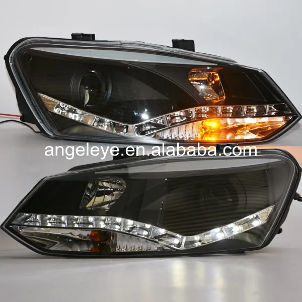 

For VOLKSWAGEN Polo Mk5 Vento Cross polo LED Head Lamp Headlights 2010-2014 Year R8 Style SN