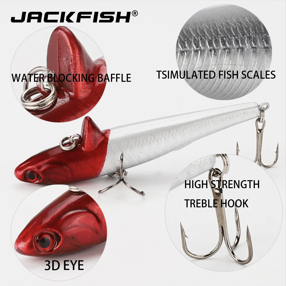 JACKFISH now рыболовная приманка с тройными крючками 5 шт./партия 9 см/15 г искусственные
