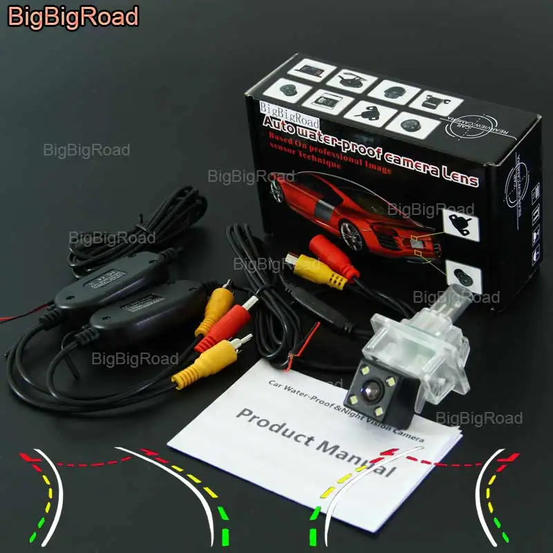 Камера заднего вида BigBigRoad для Mercedes Benz C Class W205 / E W212 C207 W213 CLA C117 | Автомобили и