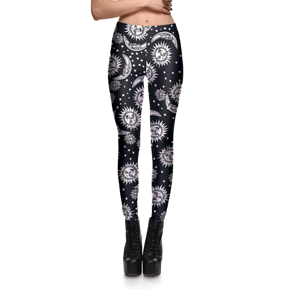 L-3869 women's leggings fashion printing for women skinny and sexy shape your hips legs | Женская одежда