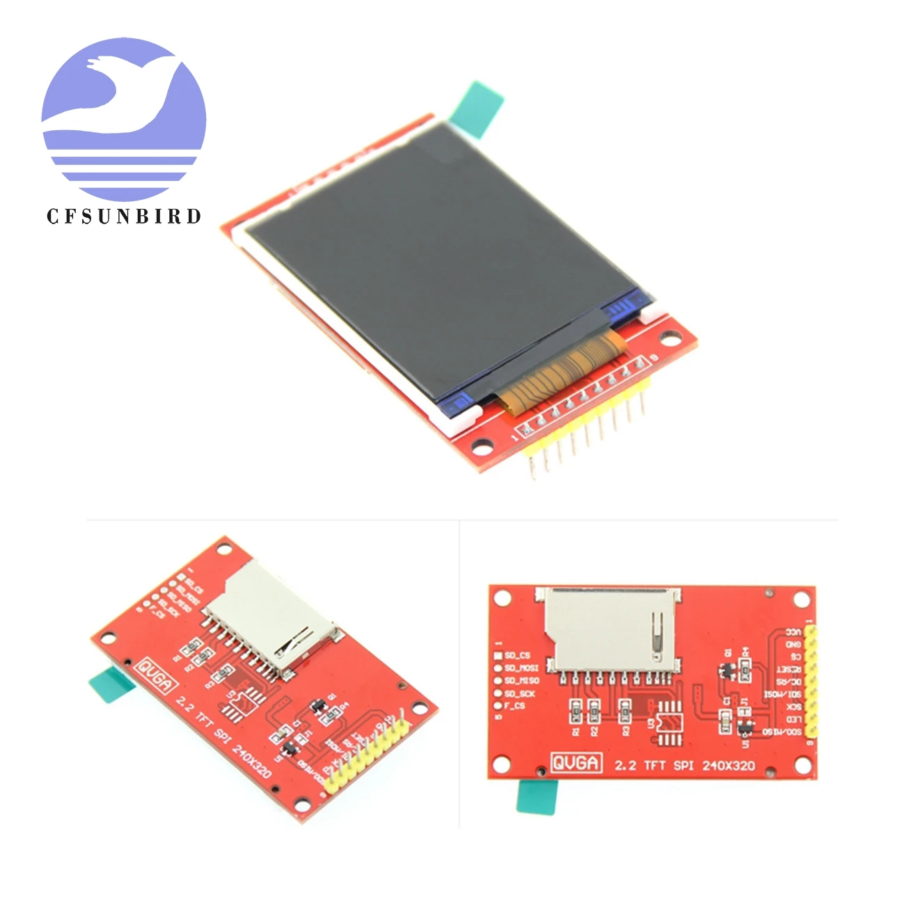 Умная электроника 2 дюйма 240*320 точек SPI TFT ЖК последовательный порт модуль дисплея