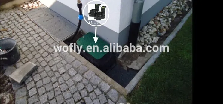 Вода для полива и орошения клапан 3/4 дюйма 12v с фиксацией электромагнитный