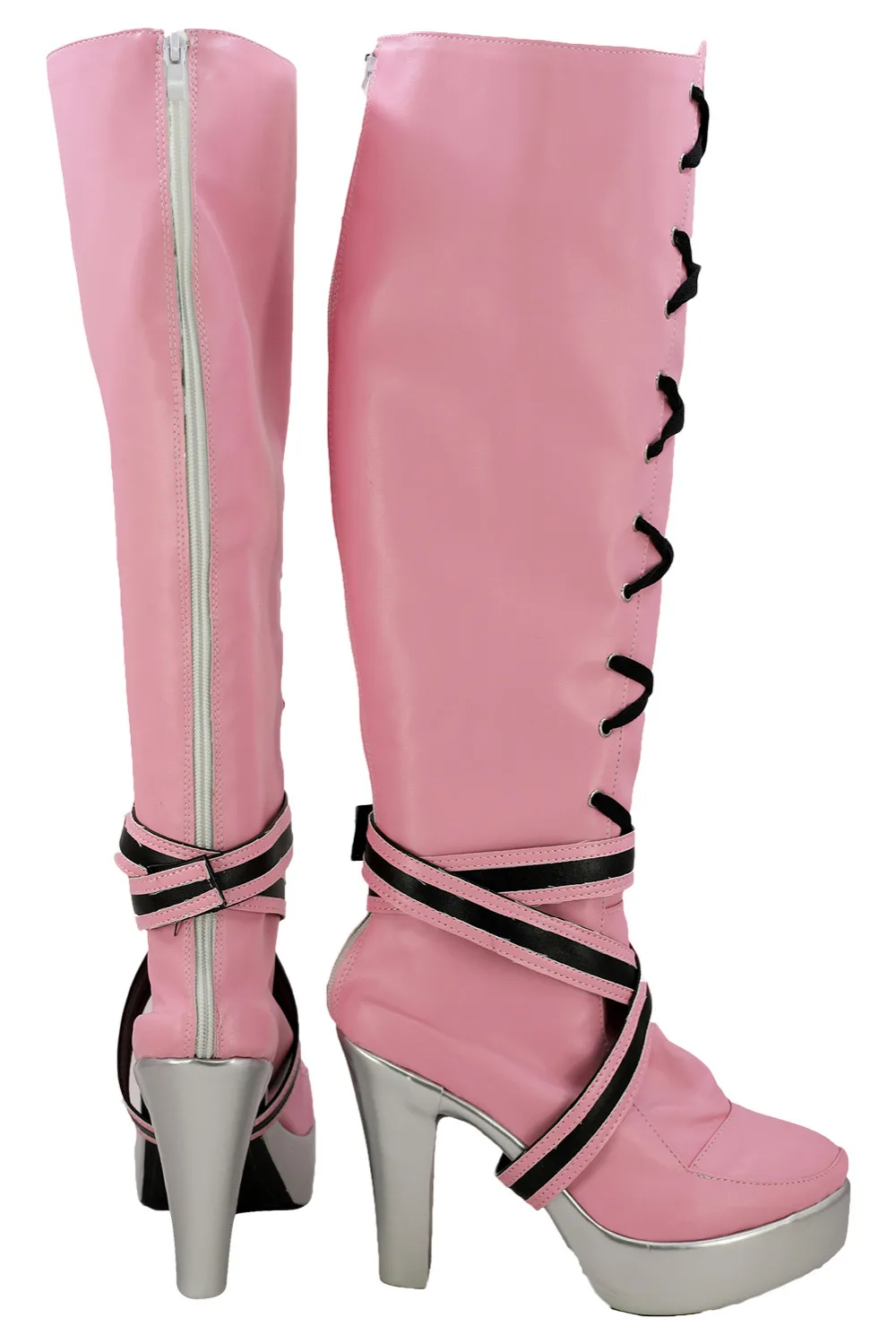 Обувь для косплея Monster High Draculaura ботинки взрослых Хэллоуина карнавала сделанные