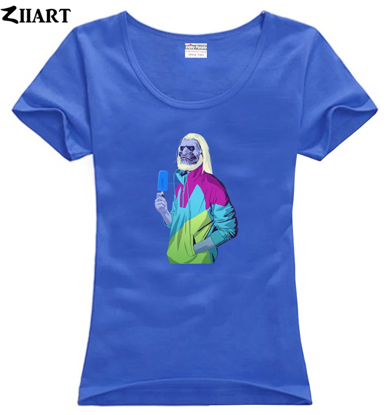 Женская футболка с короткими рукавами и круглым вырезом хлопковая одежда для