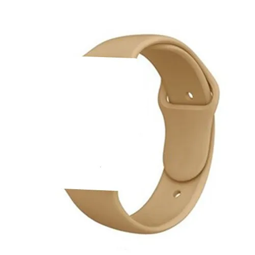 Walnut 38 мм 40 мм 42 мм 44 мм спортивный мягкий силиконовый ремешок для часов Apple Watch серии 1 2 3 4 Сменный ремень наручный ремешок для iWatch - Цвет ремешка: Walnut