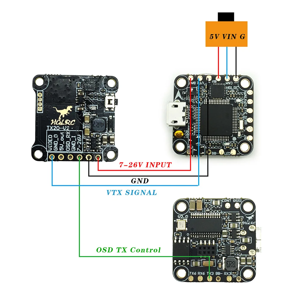 XJB F428 TX20.V2 F4 Контроллер полета OSD 4в1 28A Blheli_S ESC 5 8G fpv передатчик для RC Квадрокоптер