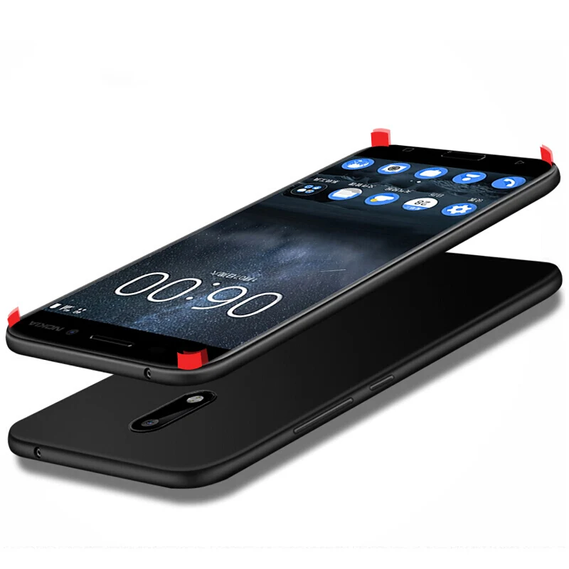 Чехол для Nokia 3 1 Plus чехол матовый Мягкий Силиконовый ТПУ + TA-1118 Nokia3.1 чехлы