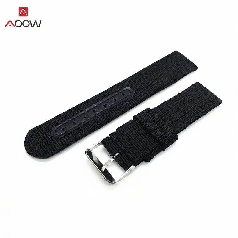 Ремешок AOOW спортивный нейлоновый универсальный для часов ширина 18/20/22/24