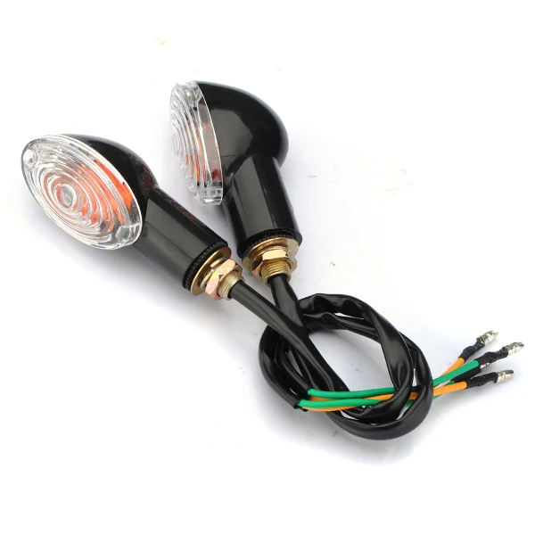4PCS Universal Motorcycle Turn Signal Indicator Mini for Cat Eye For Honda Suzuki Ducati |