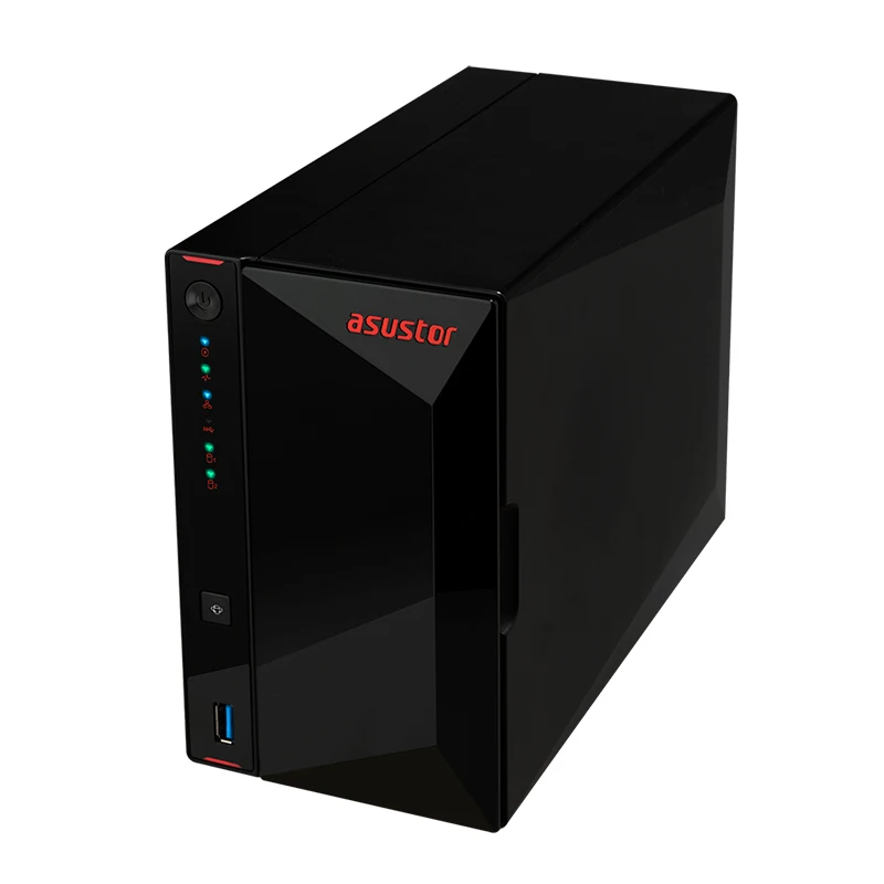 ASUSTOR AS5202T 2 bay nas сервер nfs сетевое хранилище облачное файловый 3 года