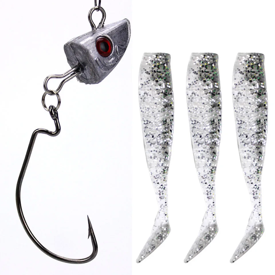 1 шт. качели Шад приманки 9 см/15 г 11 см/25g плавающая приманка Minnow экшн Мягкая Pro