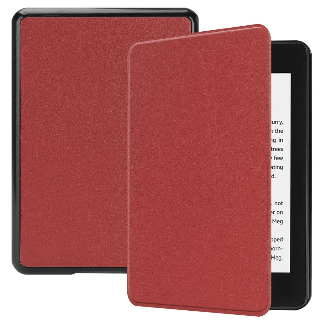 2019 Novo Kindle Paperwhite 4 10th Tampa Da Caixa de Shell Moda Ultra Slim Inteligente Folio PU Capa De Couro чехол c0527 | Компьютеры