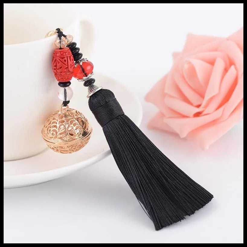 Новинка 2019 модный креативный брелок с кисточкой украшения для девушек в сумку