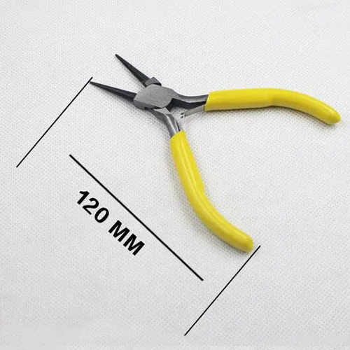 Round nose pliers 1 шт. мини-плоскогубцы смывной боковой Ножницы Резак косой ювелирные изделия ручной работы из бисера Diy плоскогубцы серии Аксессуары для аппаратных средств - Цвет: Round nose pliers
