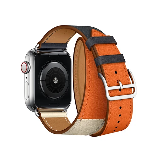 14 Кожаный ремешок для apple watch band 44 мм 40 мм, 42 мм, 38 мм, версия браслет Swift ремешок для наручных часов iwatch, ремешок 5/4/3/2/1 - Цвет ремешка: 14