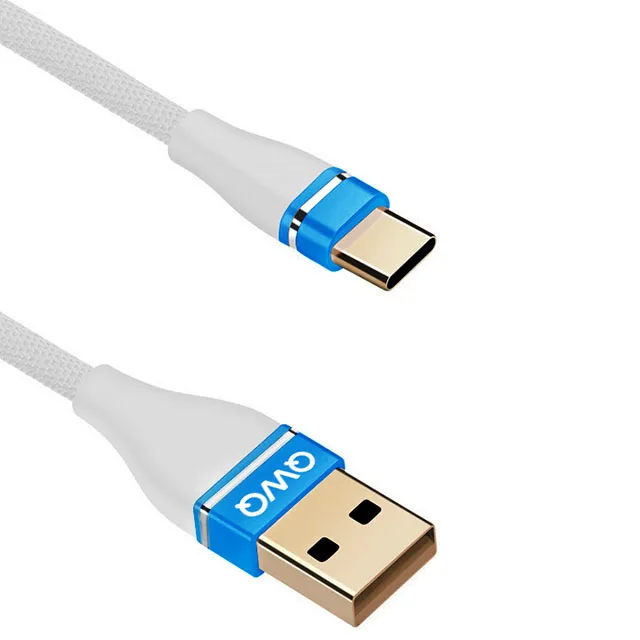 White 3,0 Тип C USB Дата-кабель для samsung galaxy huawei зарядное устройство с быстрой зарядкой, USB кабель для мобильного телефона зарядный провод, usb-кабель для xiaomi Redmi USB кабель - Цвет: White