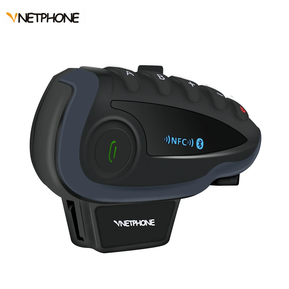 Bluetooth гарнитура Vnetphone V8 BT 3 0 мотоциклетная водонепроницаемая до 1200 м|Наушники для