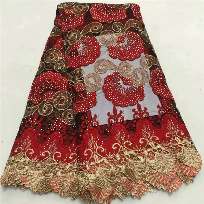 Горячая Распродажа африканская кружевная ткань 2019 Мода французская нигерийская