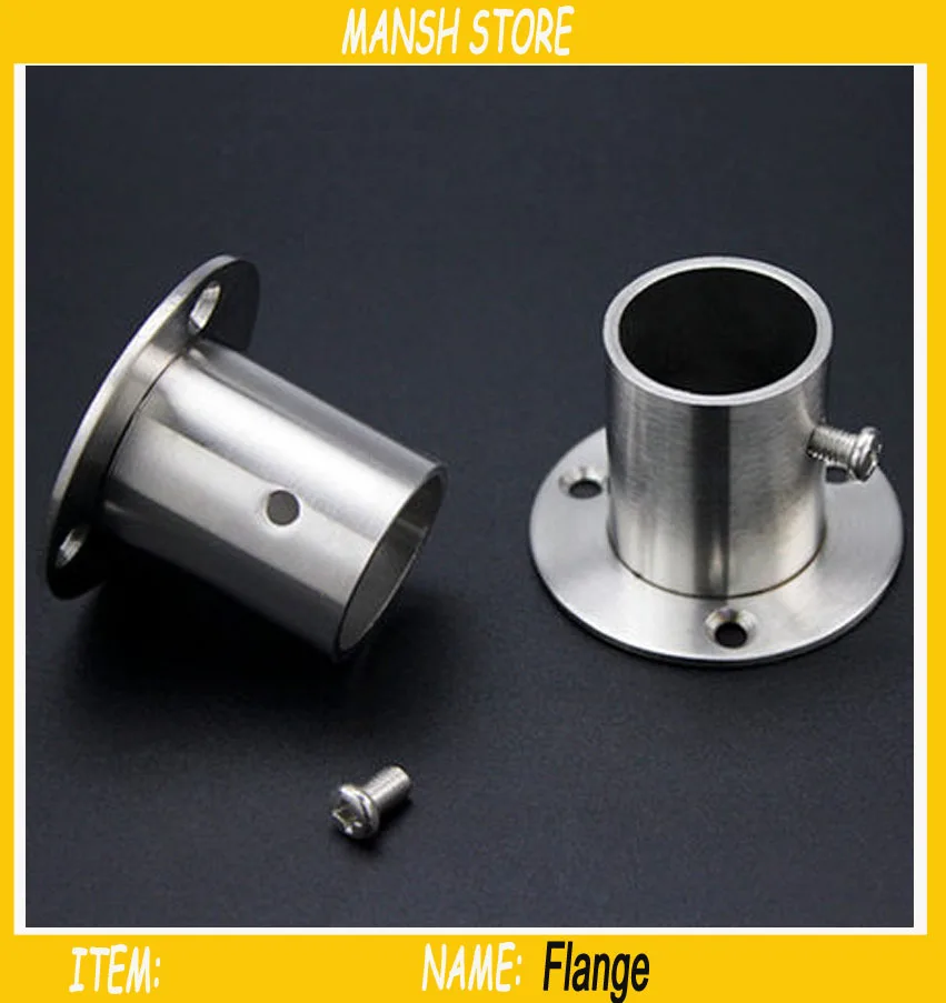 2 шт./лот фланцевое сиденье из нержавеющей стали настенное основание с винтами