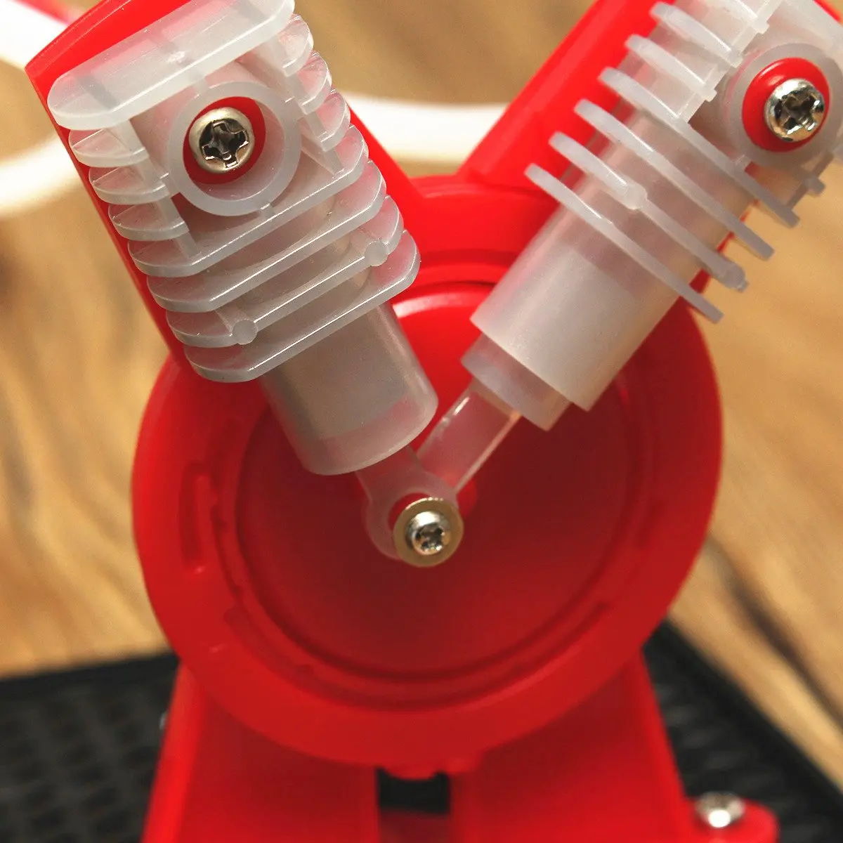 Двойная живая модель с паровым двигателем комплект + led генератор обучающее