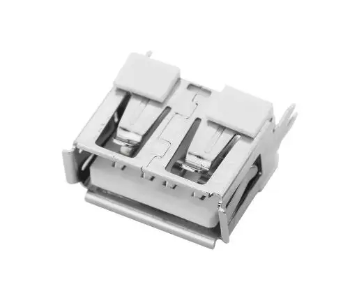 10 шт. Новый USB 2 0 Женский 4 контактный разъем PCB 180 градусов DIY|Соединители| |