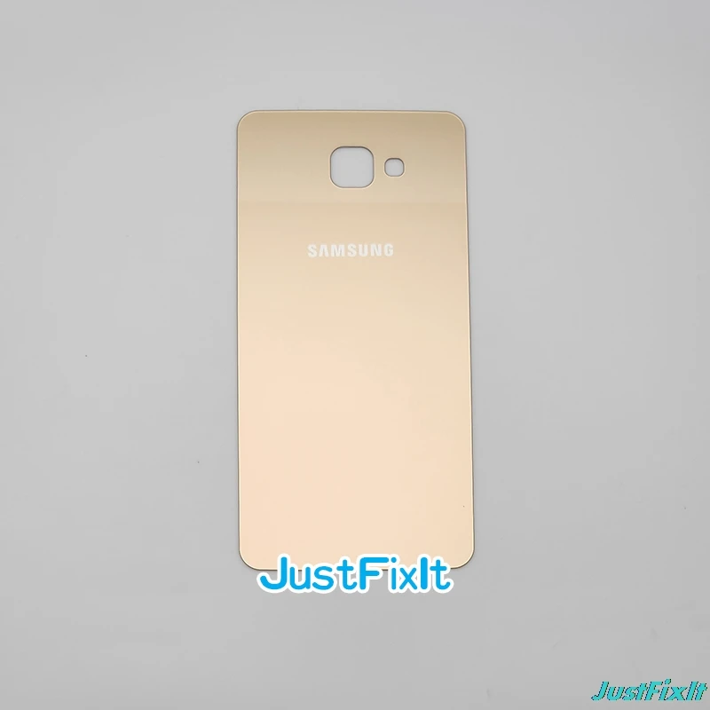 Для SAMSUNG Galaxy A9 2016 A910 A900F A910F Задняя крышка батареи Дверь стеклянная Корпус чехол