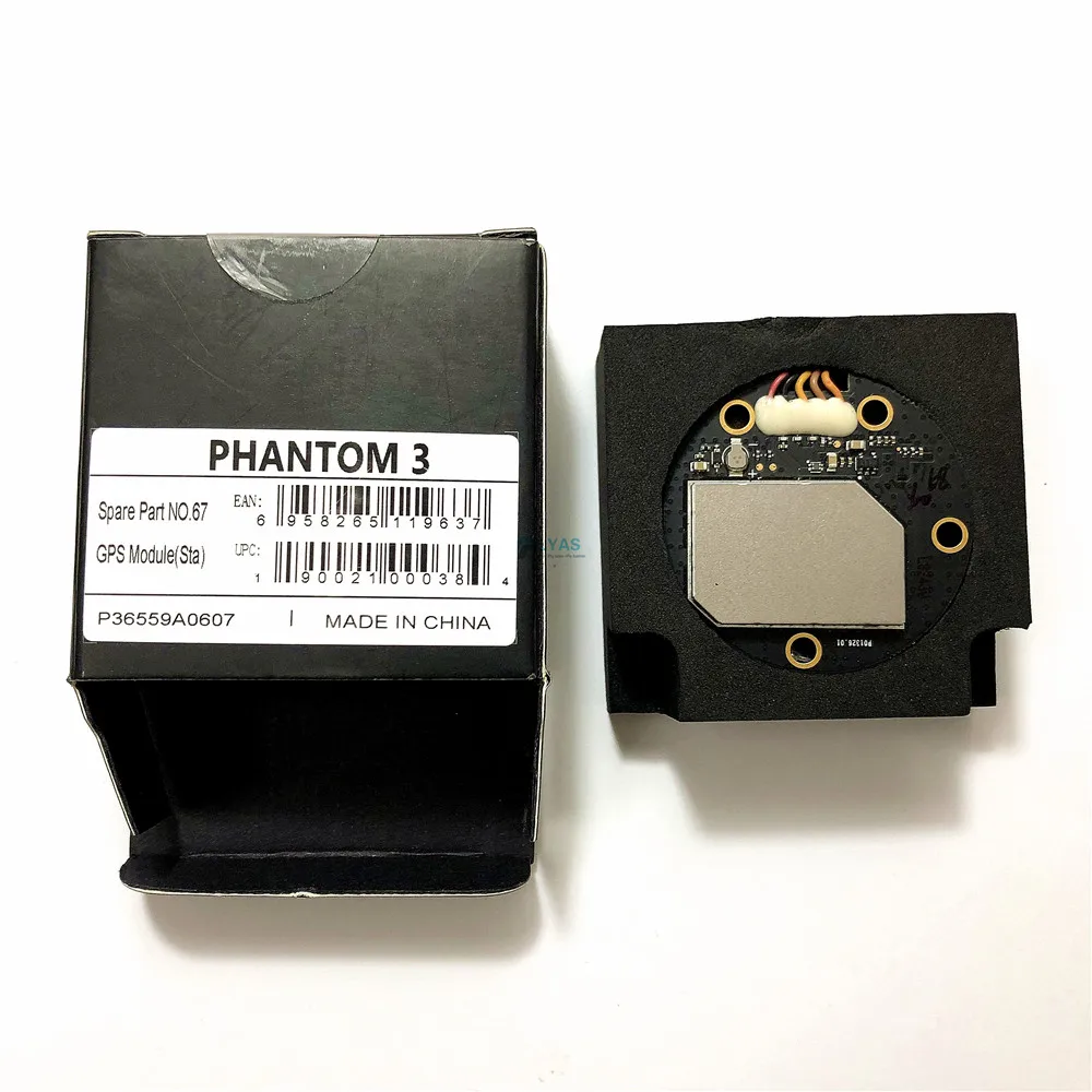 Genuine DJI Phantom 3 Standard Part 67 GPS Module with Screws in Original Package Repair For P3S RC Drone Replacement | Электроника