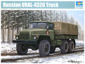 Trumpeter 1/35 scale model 01012 Russian Ural-4320 6X6 off-road truck | Игрушки и хобби