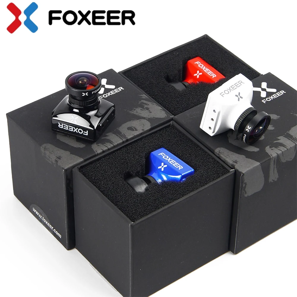 Foxeer Falkor FPV камера 1200TVL 1/3 CMOS 4:3 / 16:9 PAL NTSC переключаемая фотография для