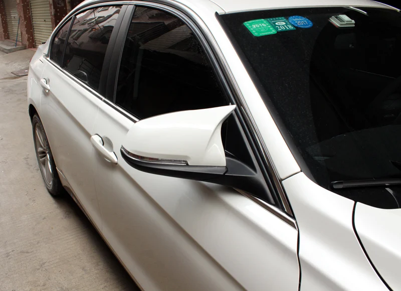 Для BMW F20 F21 F22 F23 F30 F31 F32 F33 F36 M3 M4 Look ABS белая краска боковое зеркало заднего вида|for