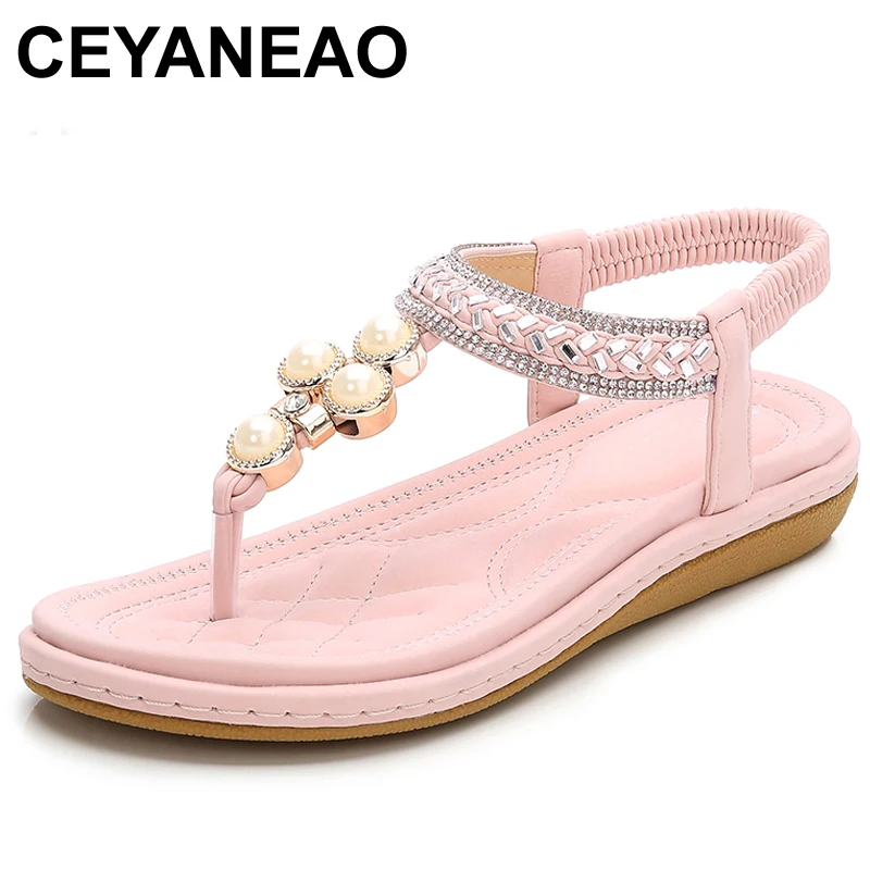 

Летние женские сандалии CEYANEAO на платформе; Сандалии-гладиаторы в римском стиле; Повседневная обувь на плоской подошве; Женская обувь