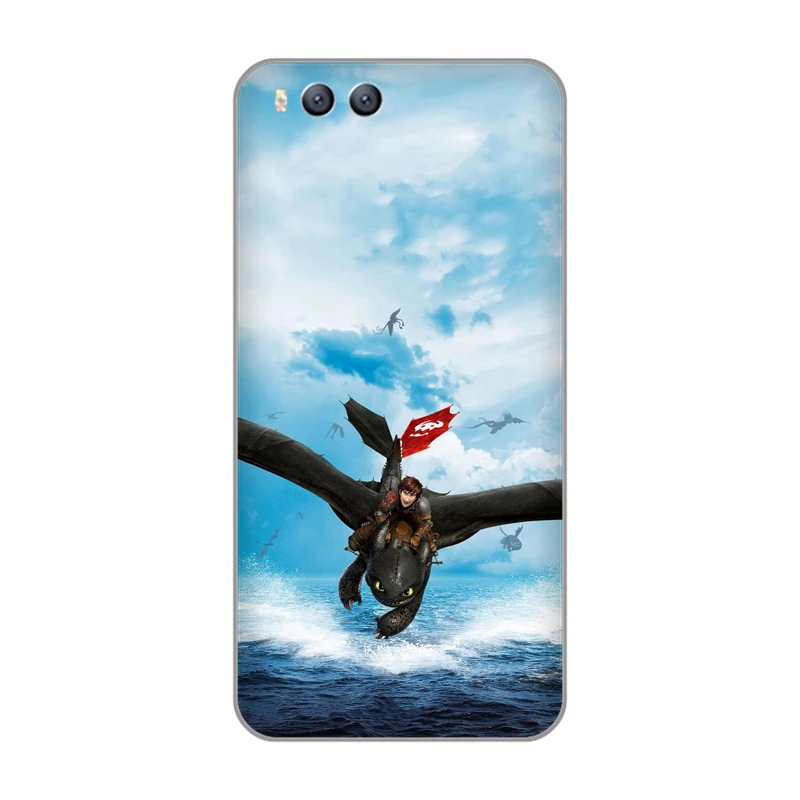 Беззубик дракон великий мастер защитный мягкий чехол из ТПУ с изображением