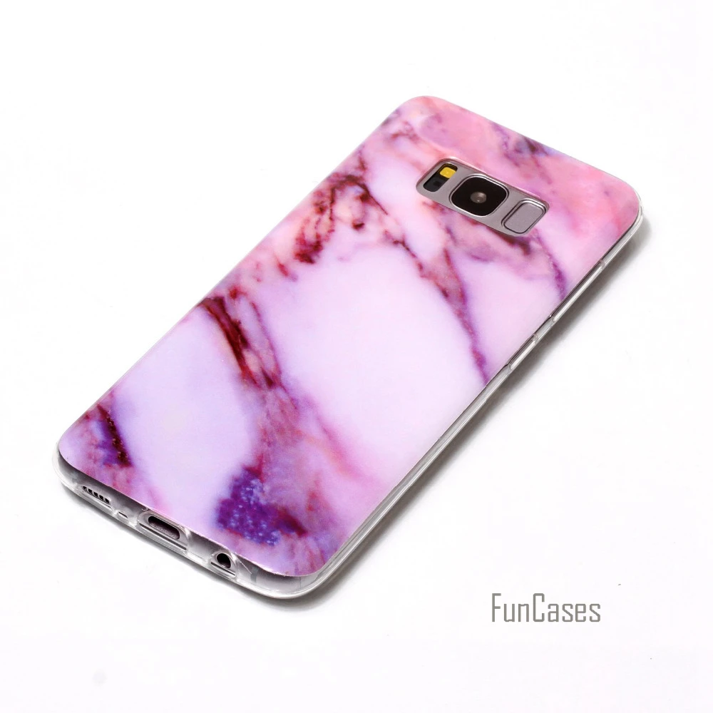 Для Fundas Samsung Galaxy S8 Plus Силиконовые ТПУ Мягкая обложка Телефонные Чехлы для Coque