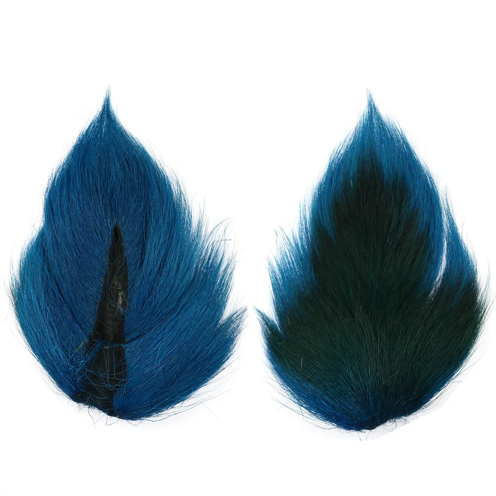 Bimoo цвет Bucktail для завязывания мушек приманки стримеры джигз волосы оленя розовый зеленый синий желтый мухобойка материал