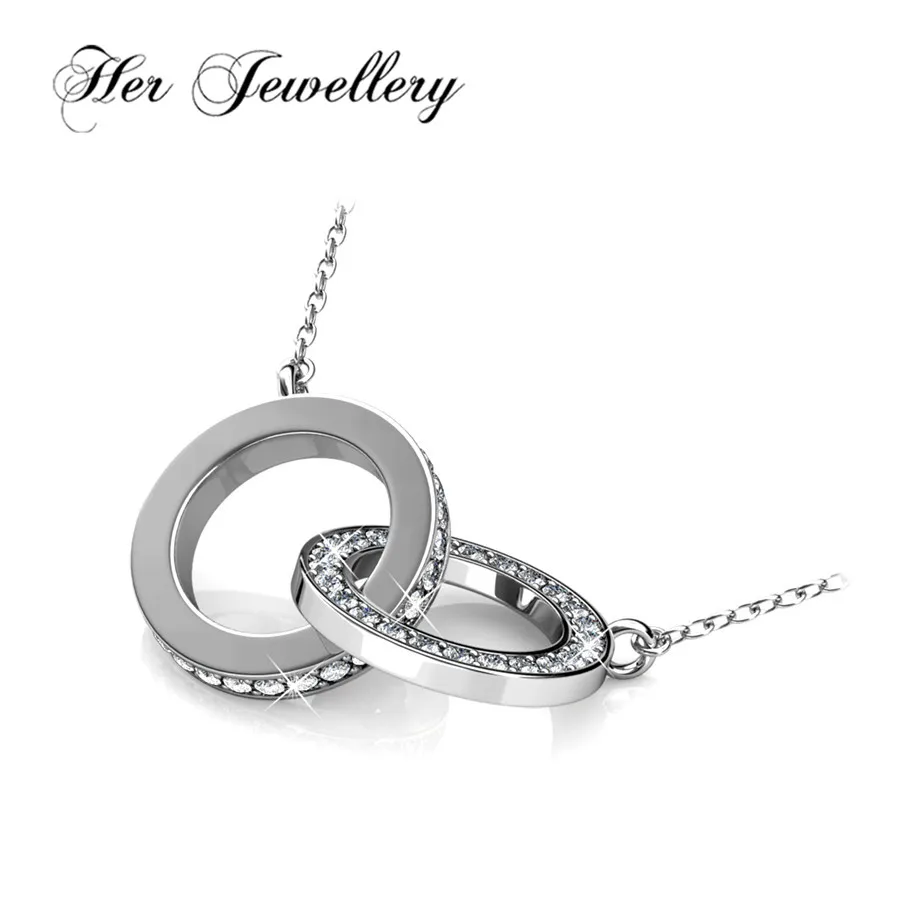 Ее ювелирные изделия женский кулон новый продукт круглый ожерелье сделано с