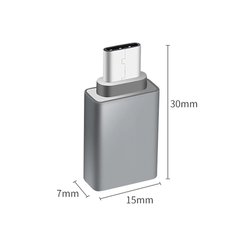 Адаптер kebidu USB 3 0 Type C папа мама OTG адаптер конвертер для Xiaomi Oneplus LG|adapter converter|usb 3.0 male - Фото №1