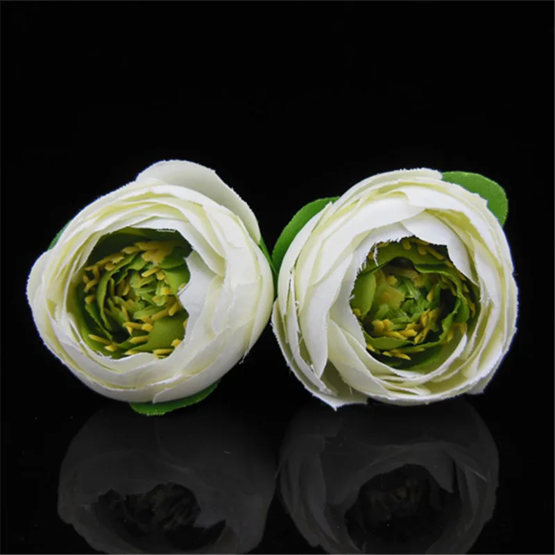 10 шт. Для женщин крем Ткань цветок ромашка волосы палку свадебные Женские