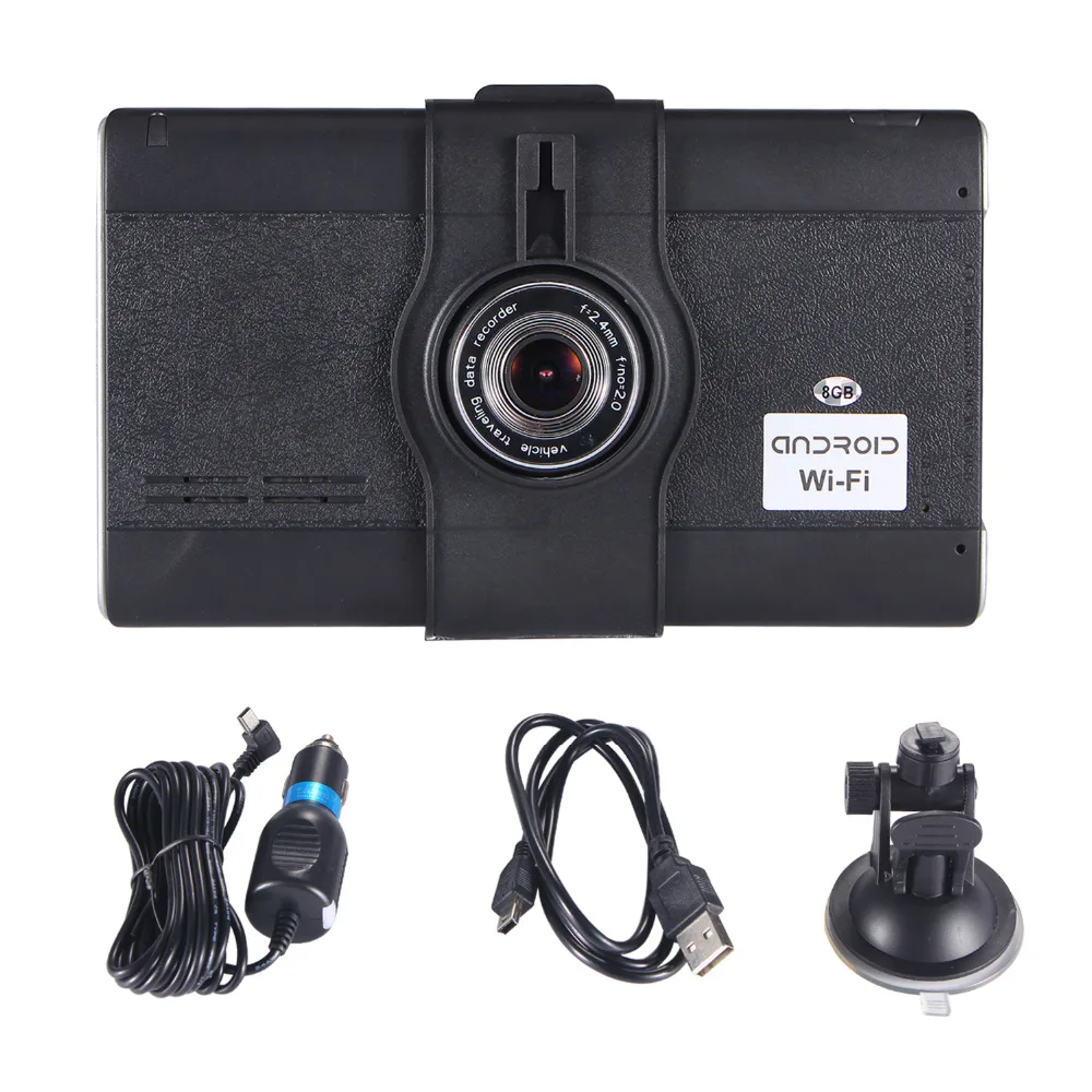 Автомобильный видеорегистратор 7 дюймов Android 4.4.2 MTK8127 Wi Fi/FM/Bluetooth/HD 1080P|navigation android|car
