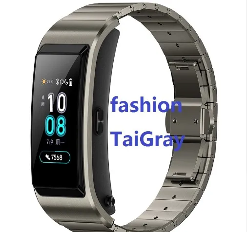 huawei TalkBand B5 Talk Band Bluetooth умный Браслет носимые спортивные Напульсники сенсорный AMOLED экран вызов наушники группа