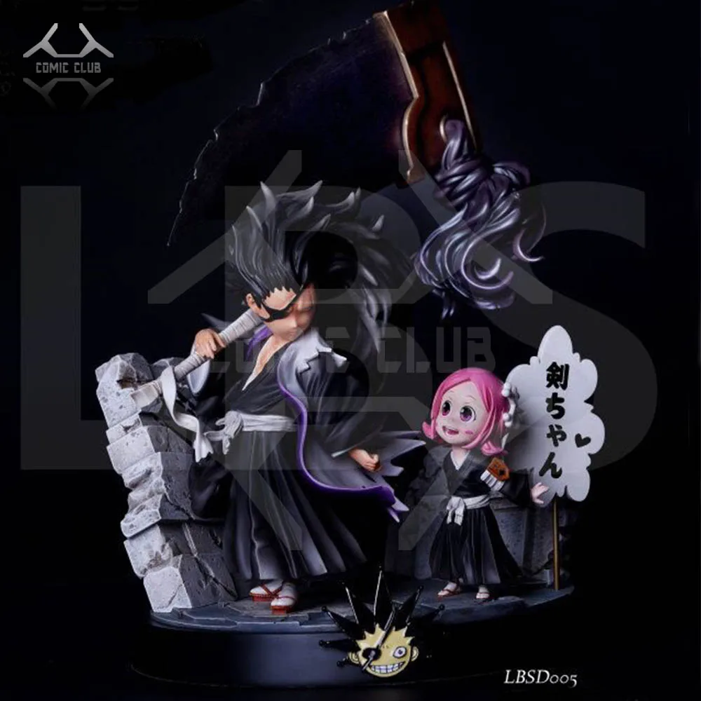 Фигурка из комиксного клуба в наличии отбеливающая sd версия 26 см фигурка Kenpachi Zaraki